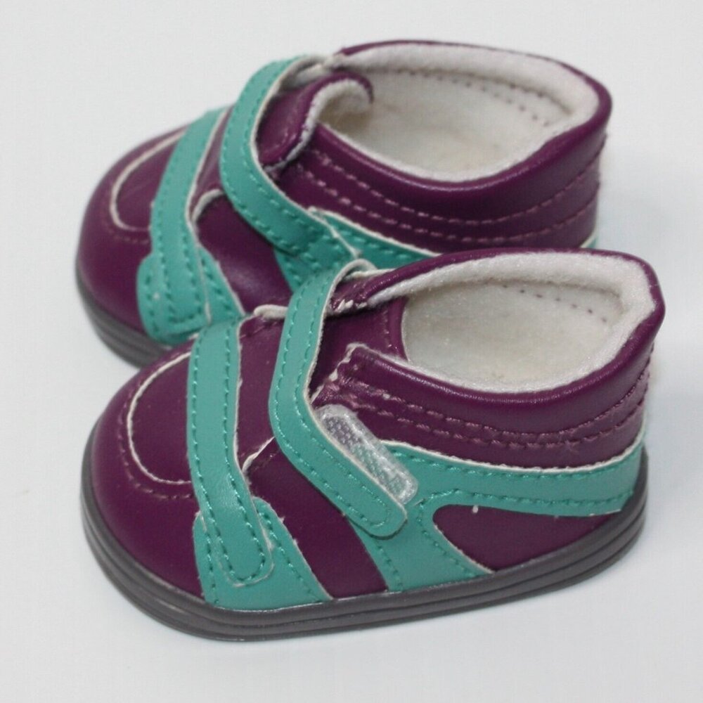 American Girl GOTY 2017 Gabriela McBride Meet Purple Shoes Sneakers for 18" Doll - Picture 2 of 2
